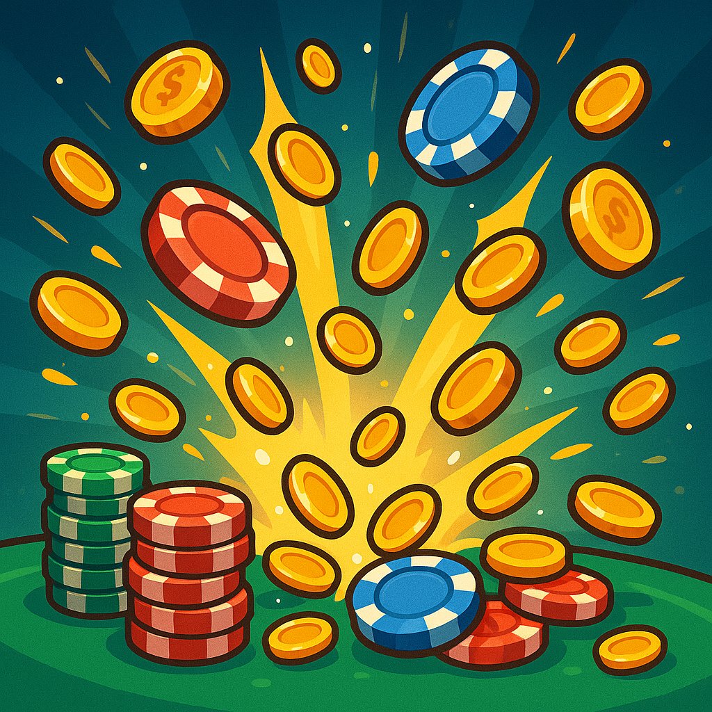 Antarmuka aplikasi mobile link togel menampilkan studio The Great Icescape dengan statistik permainan dan informasi dealer.